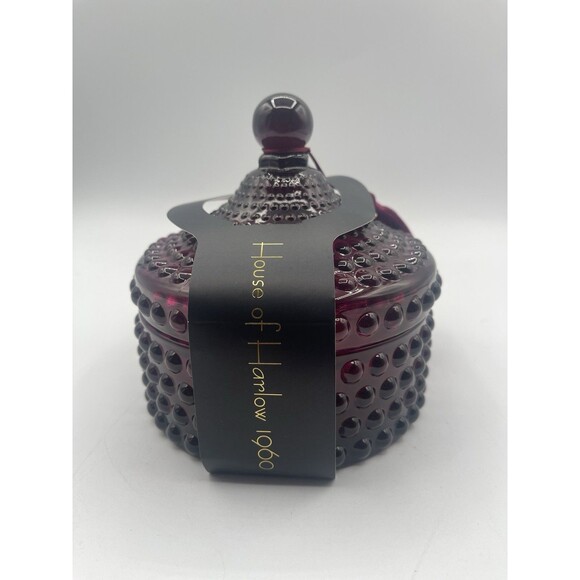 Red Jasper Soy Blend Candle 14 Oz. House of Harlow 1960 New HTF Tassel Charm - Picture 2 of 11